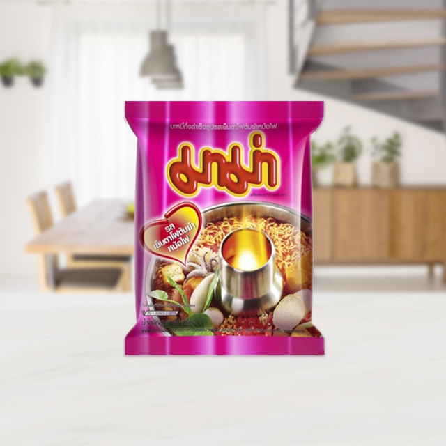 Instant Noodles Yentafo Tom Yum Mohfai Flavour