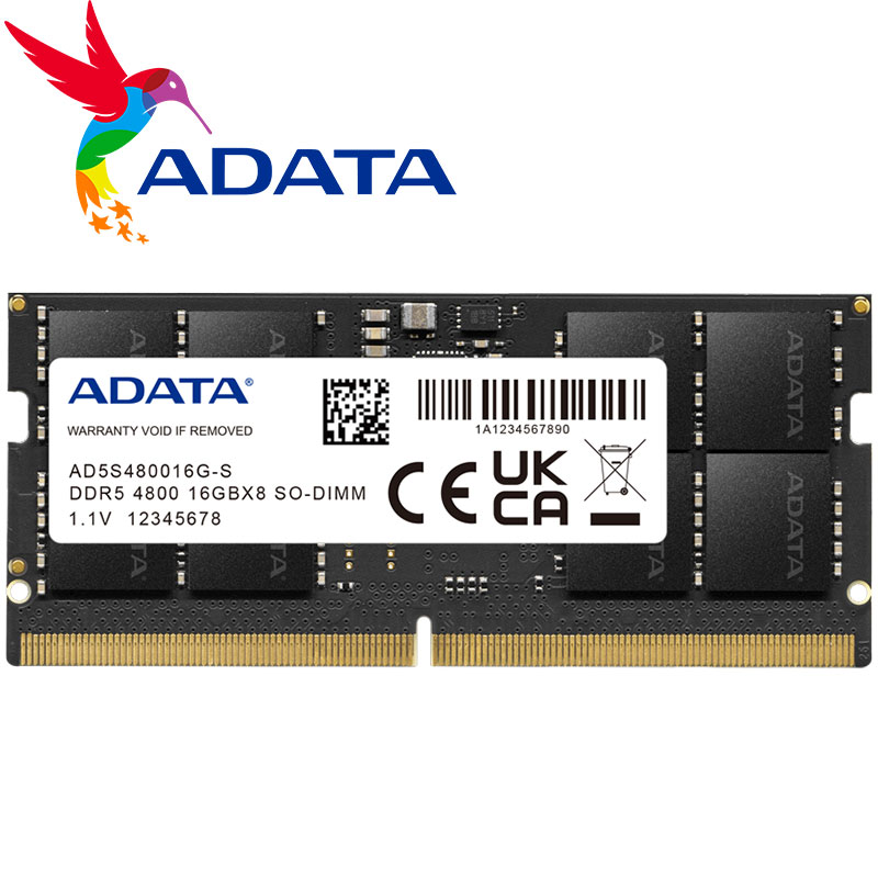 Ram Laptop Adata 16GB 4800MHz ( 16GB DDR5 / 4800MHz )