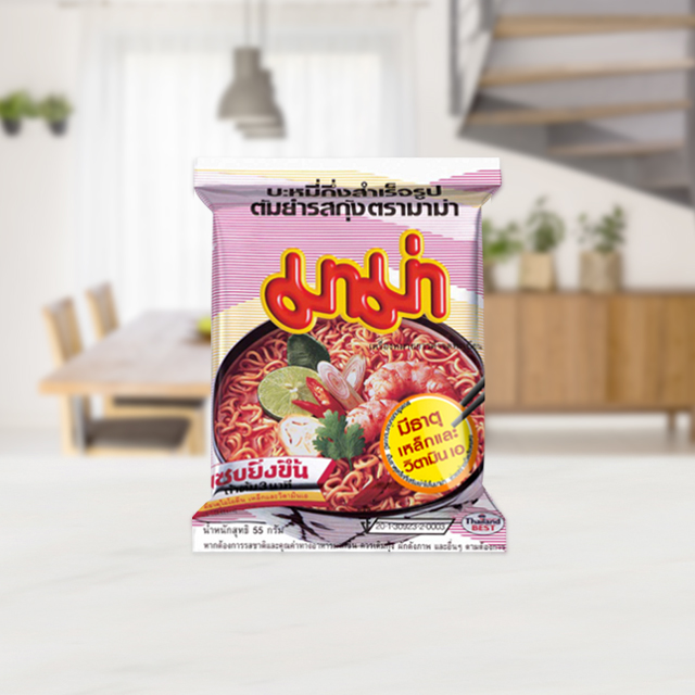 Instant Noodles Shrimp Tom Yum Flavour