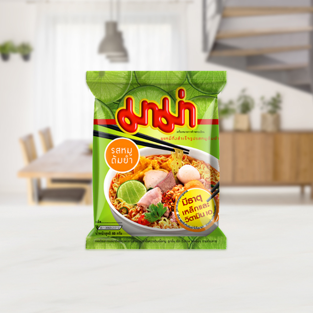 Instant Noodles Tom Yum Pork Flavour