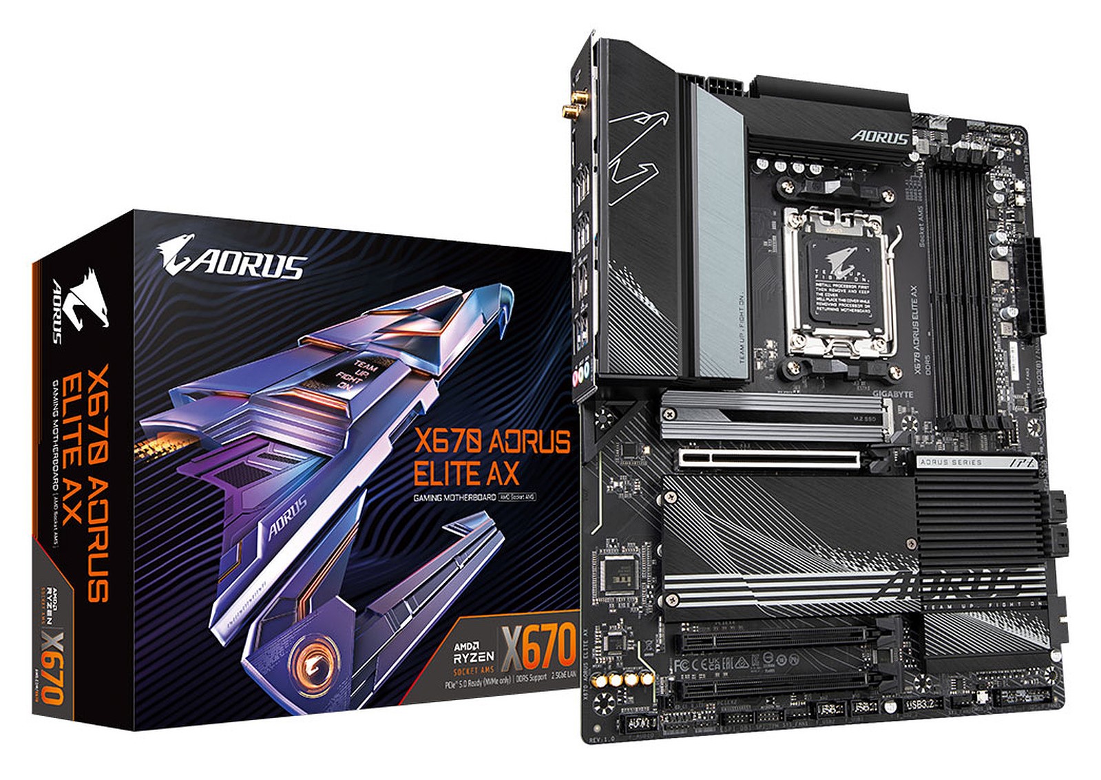 X670 AORUS ELITE AX (LGA AM5 / Ram DDR5 / Wifi 6 +Bluetooth )