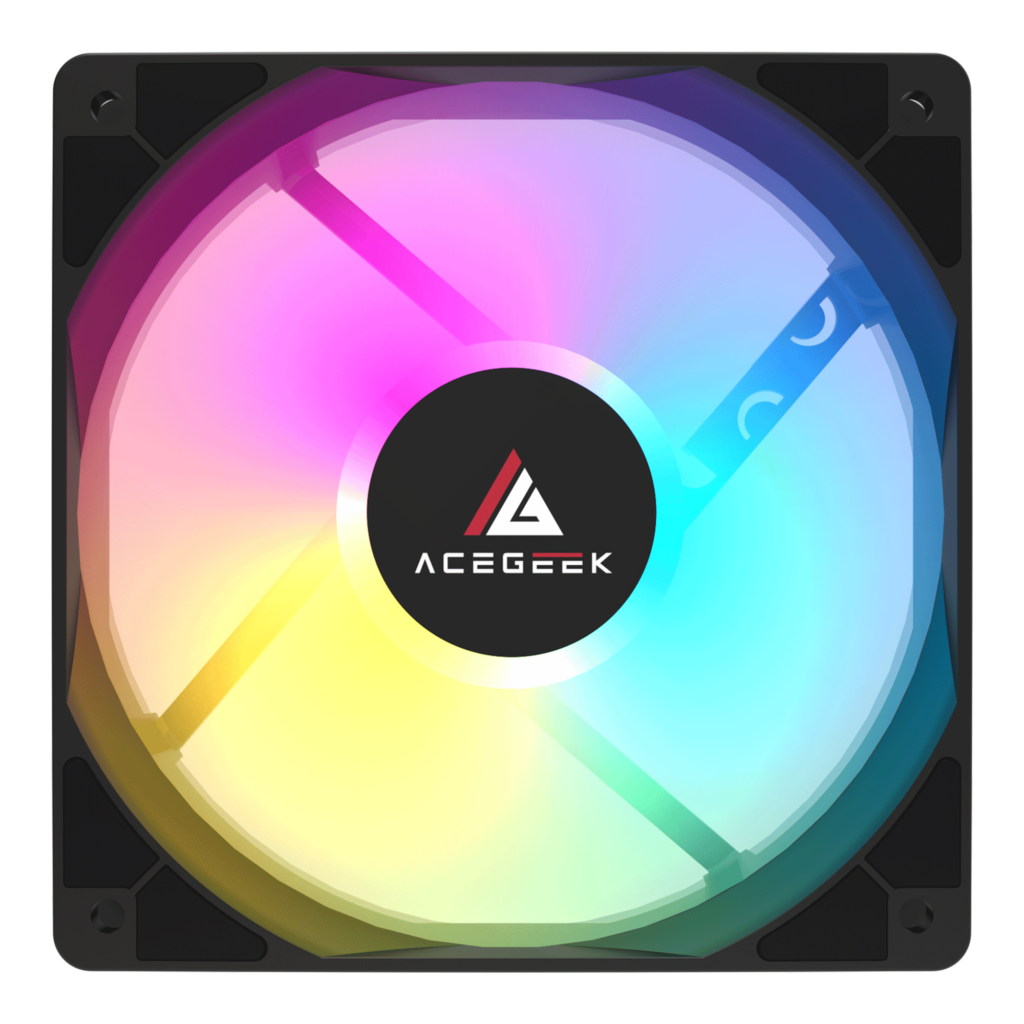 Acegeek RW12 Fan Rainbow ( RGB Fixed )