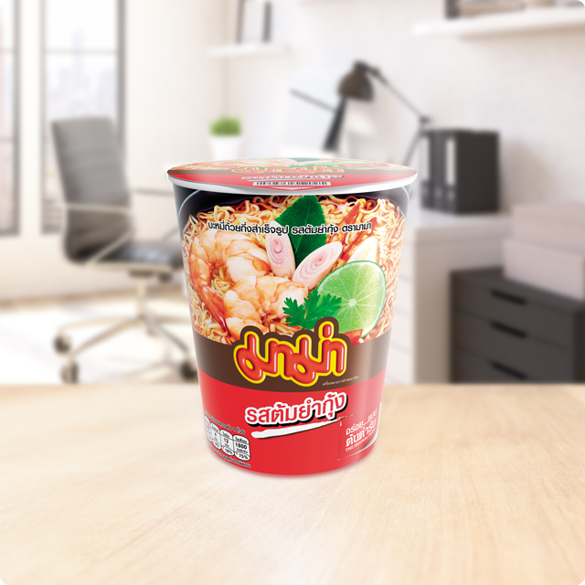 Instant Cup Noodles Shrimp Tom Yum Flavour