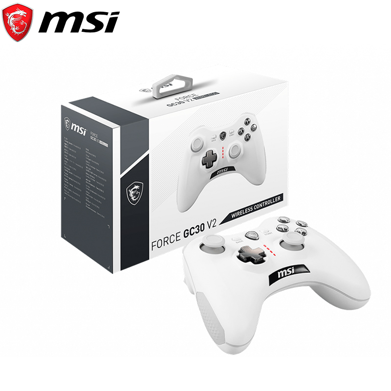 MSI FORCE GC30 V2 WHITE GAMING CONTROLLER