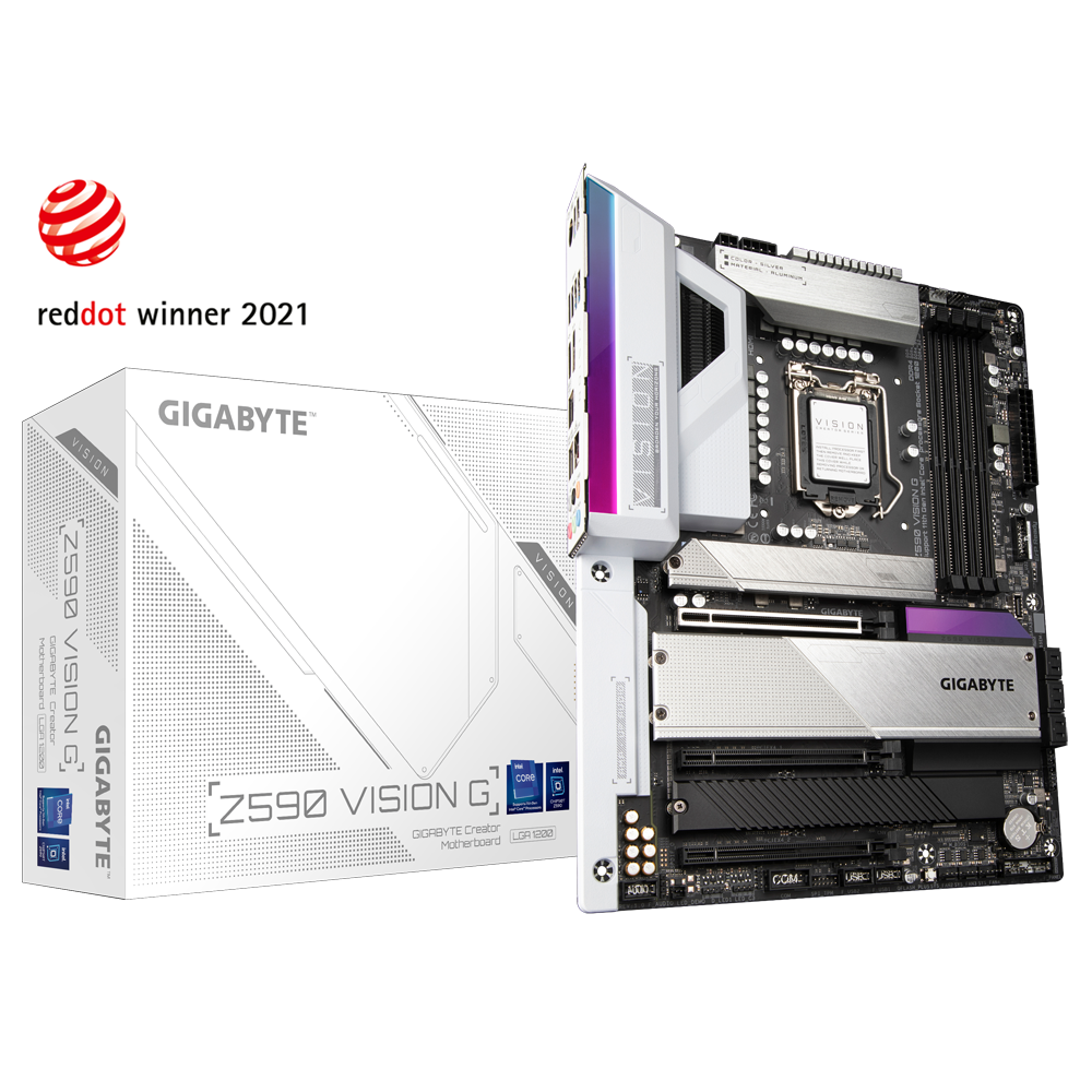 Z590 VISION G (LGA 1200 / 4xDDR4 Slots / M.2 PCIe 4.0)