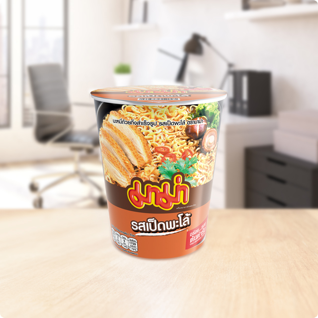 Instant Cup Noodles Creamy Tomyum Minced Pork Flavour