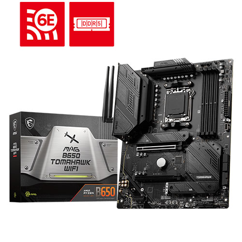 MAG B650 TOMAHAWK WIFI (LGA AM5 / Ram DDR5 / Wifi 6 +Bluetooth )