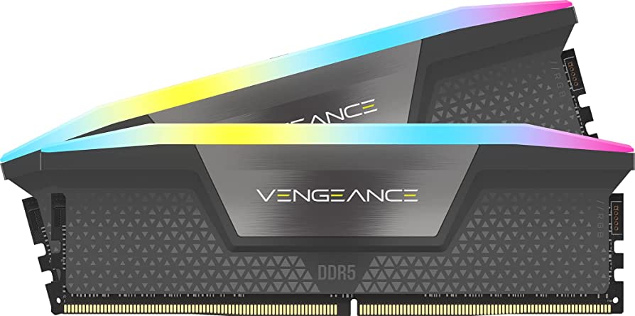 Corsair VENGEANCE RGB DDR5 Black 32GB (2x16GB) DDR5 ( 6000MT/s )