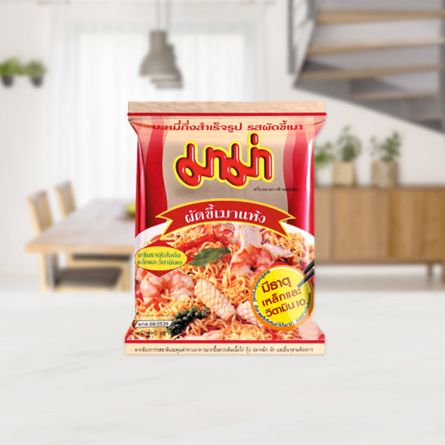 Dried Instant Noodles Pad Kee Mao Flavour